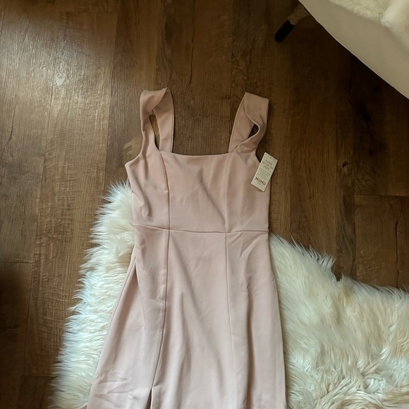 SHOW ME YOUR MUMU Eden Dress In Dusty Blush Stretch - Picture 5 of 6